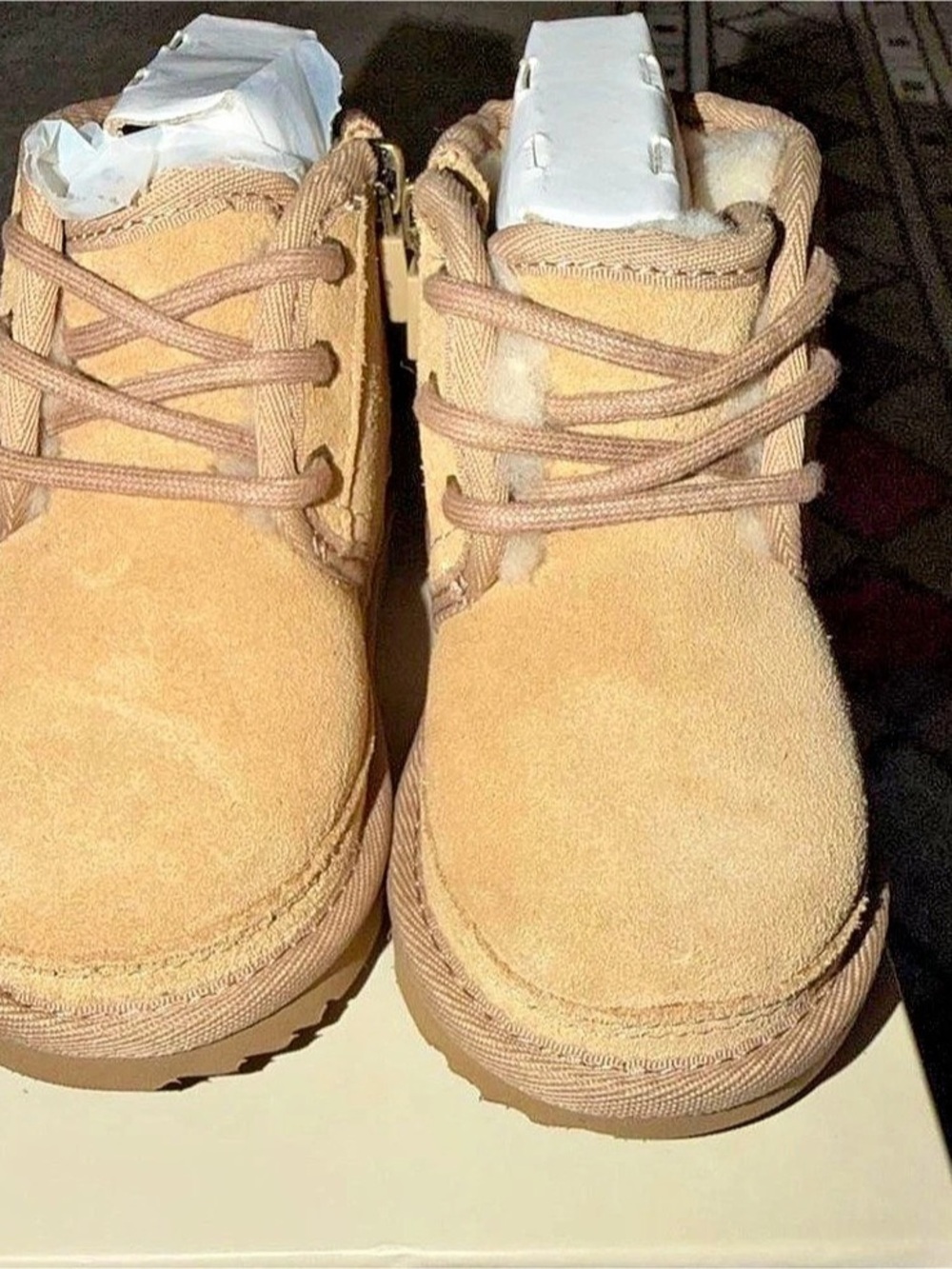 UGG Neumel II Suede Ankle Boots in Brown US 6 Like New
